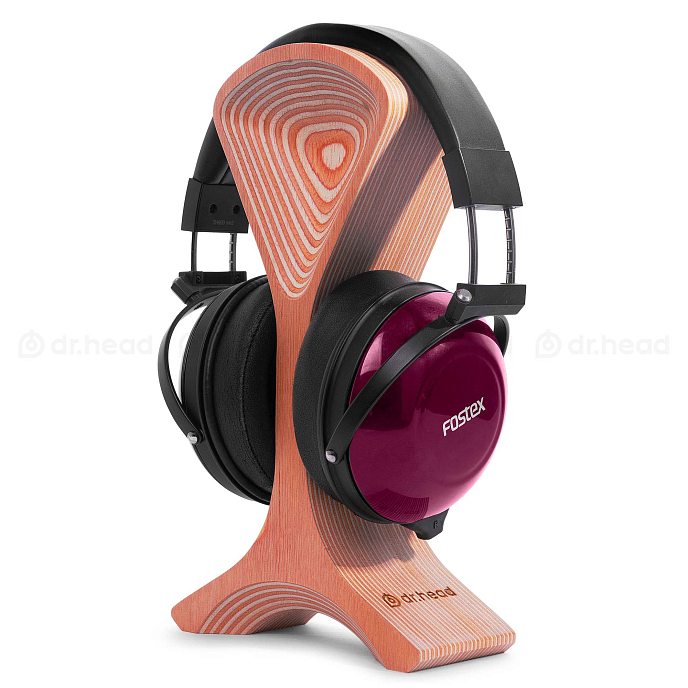 Headphone stand Dr.Head Under Wood Snowstorm 2 Natural Orange - img.5