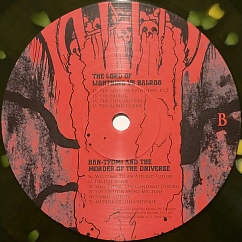 Vinyl Record King Gizzard And The Lizard Wizard - Murder Of The Universe (Transparent Green W/Mustard Yelow Splatter) LP