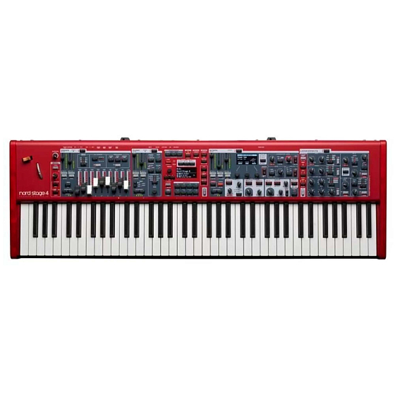 Synthesizer Clavia Nord Stage 4 73 Red - img.0