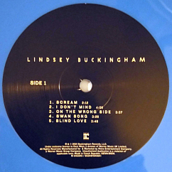 Vinyl Record Lindsey Buckingham – Lindsey Buckingham (Blue) (Indie Stores) LP