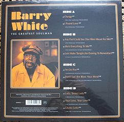 Vinyl Record Barry White – The Greatest Soulman - 2LP