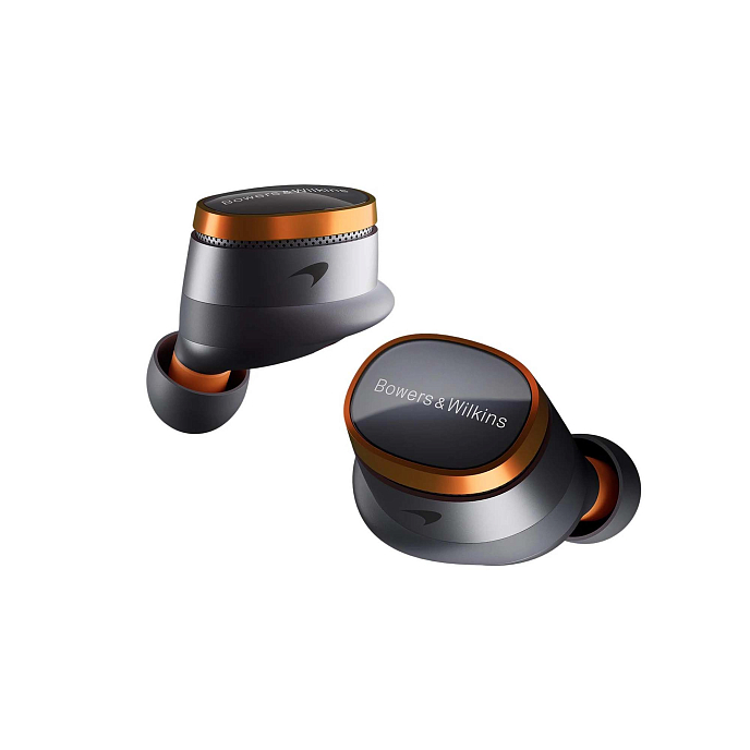Wireless Headphones Bowers & Wilkins Pi8 McLaren Edition Galvanic Grey/Papaya Orange - img.1