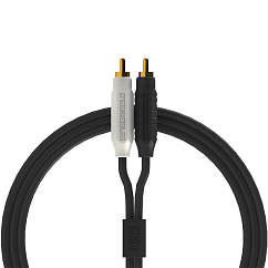 Cable DJTT Chroma Cables 2RCA - 2RCA Black 2m