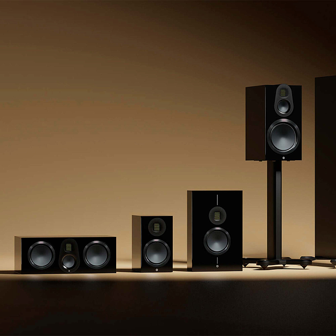 Central Channel Monitor Audio Gold C250 (6G) Gloss Black - img.2