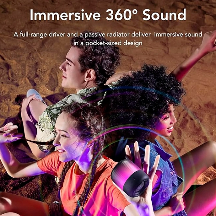 Portable speaker Anker Soundcore Glow Mini Black - img.5