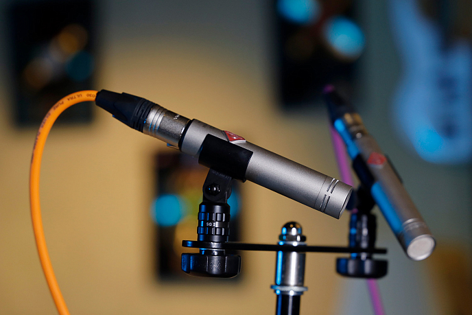 Studio microphone Neumann KM 184 Stereo Set Nickel - img.1