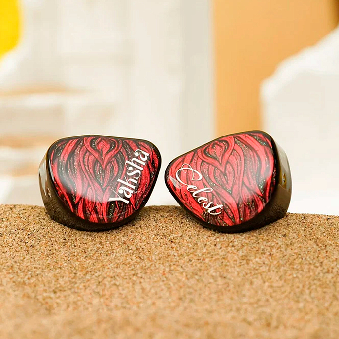In-ear headphones Celest Yaksha Blood Red - img.2