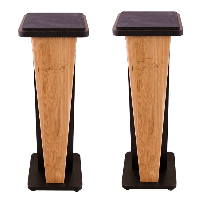 Speaker Stands Zaor Croce Stand 36 Oak Black - img.0