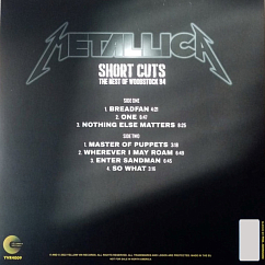 Vinyl Record Metallica – Short Cuts The Best Of Woodstock 94 (Yellow) LP