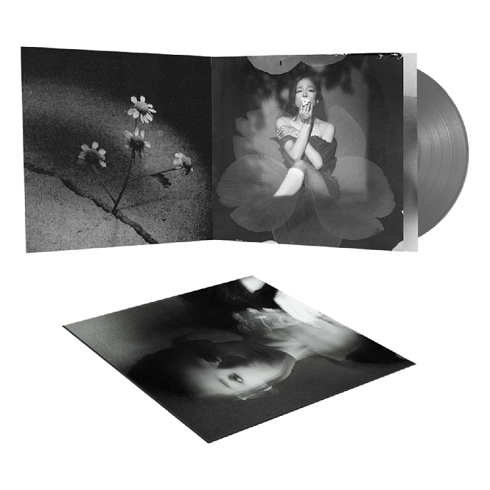 Vinyl Record Ariana Grande - Petal (Opaque Gray (Gray Skies), Alternate Cover) LP - img.2