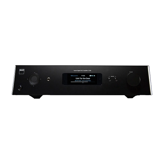 Integrated amplifier NAD C389 Black - img.0