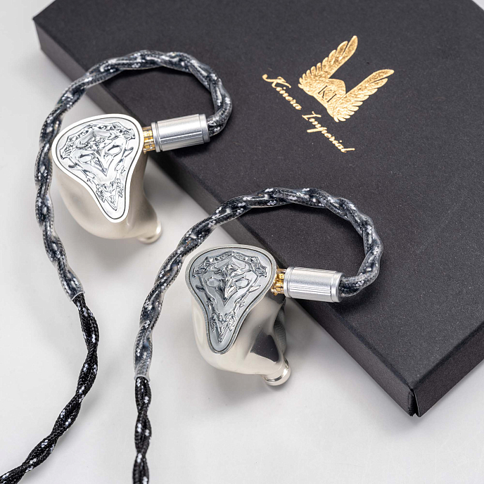In-ear headphones Kinera ThorKing Matte Silver - img.18