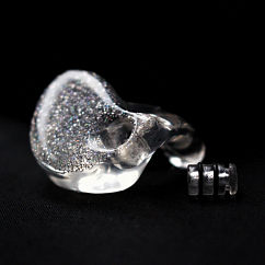 Earplugs FATfreq Budplugs Pro Custom (Hearing Protection) Silver