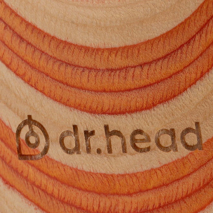 Headphone stand Dr.Head Under Wood Typhoon 1 Natural Orange - img.6