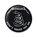 Souvenir Pyramid Metallica Dont Tread On Me (Button Badges) - img.0