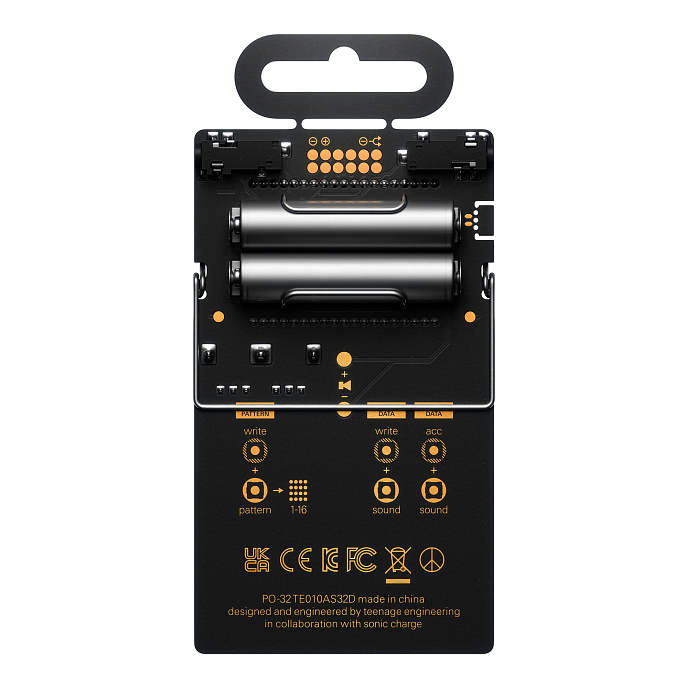 Effects Processor Teenage Engineering PO-32 Tonic Black - img.1