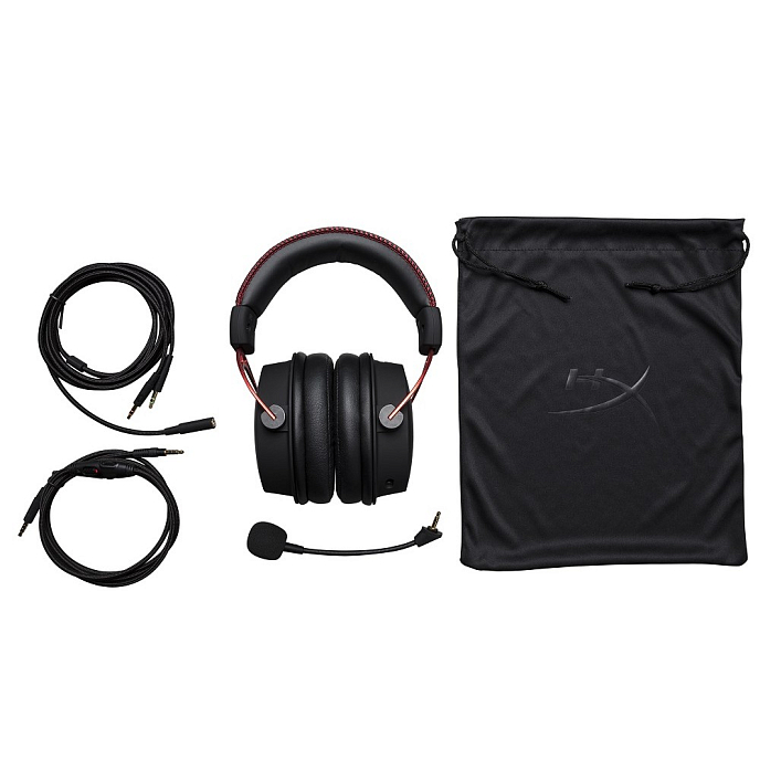 Gaming headset HyperX Cloud Alpha Red - img.17