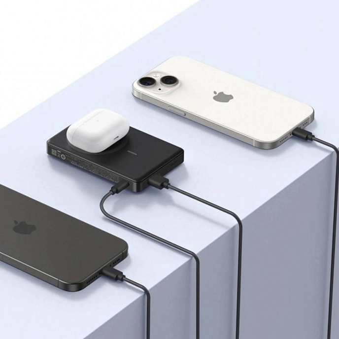 Portable battery Anker MagGo Magnetic A1652 10000mAh Black - img.4