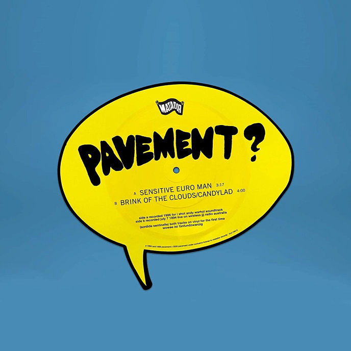Vinyl Record Pavement - Sensitive Euro Man, Brink of the Clouds, Candylad LP - img.0