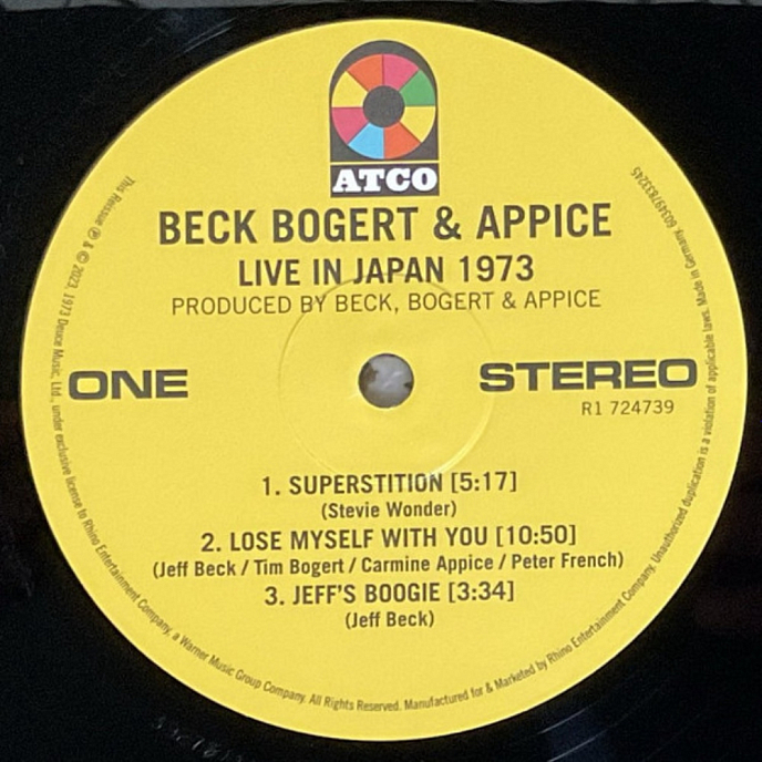 Box set Beck, Bogert & Appice - Live 1973 & 1974 (Boxset) - 4LP - img.13