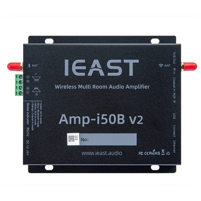 Amplifier iEAST AMP-i50Bv2 Black - img.2