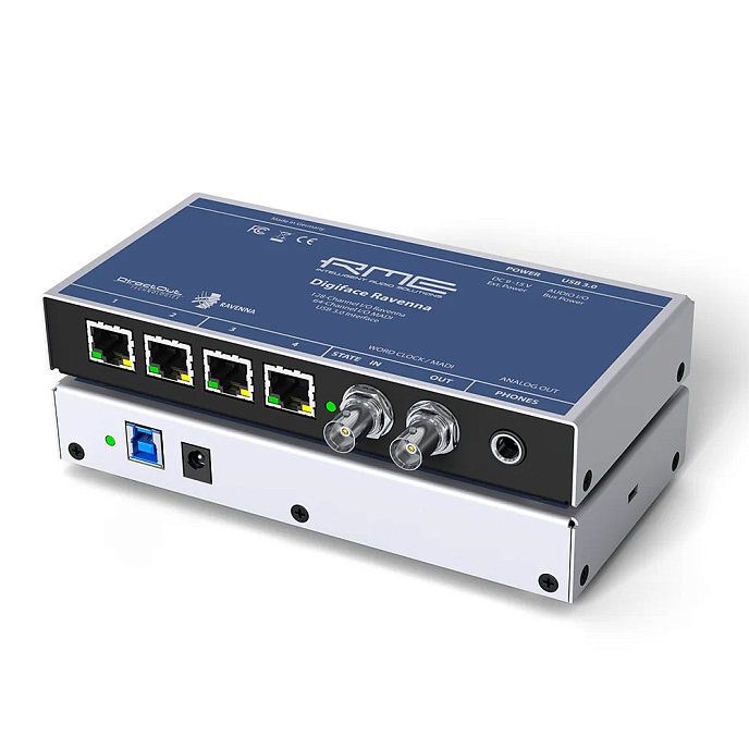 Audio interface RME Digiface Ravenna Silver Blue - img.6