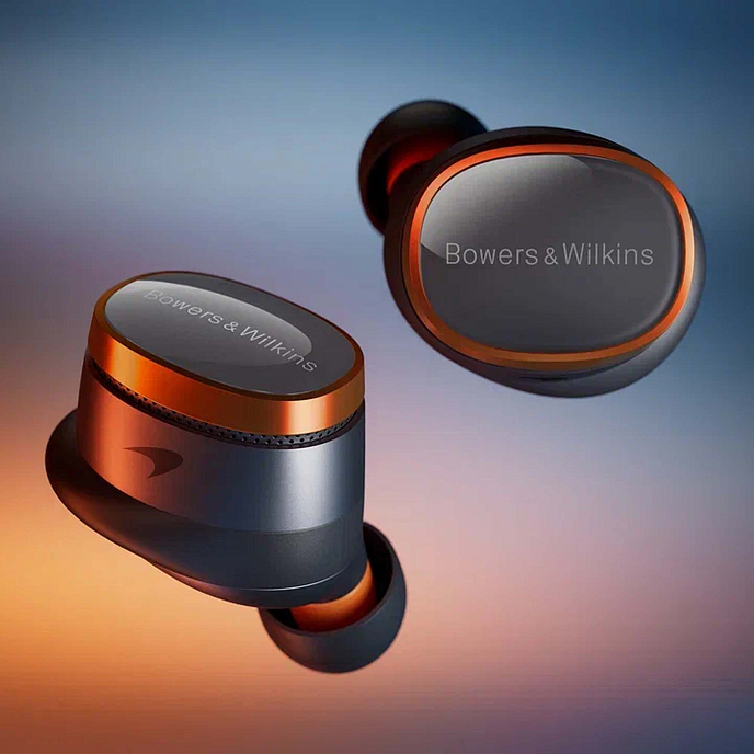 Wireless Headphones Bowers & Wilkins Pi8 McLaren Edition Galvanic Grey/Papaya Orange - img.5