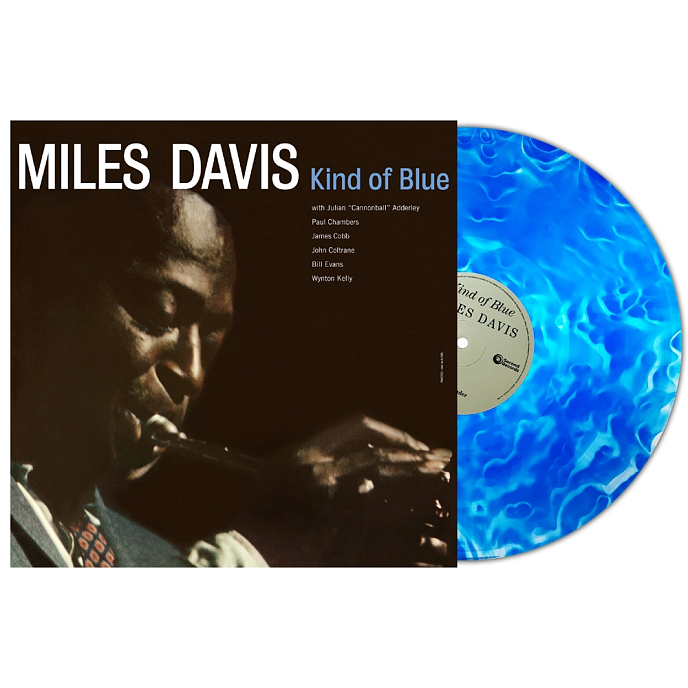 Vinyl Record Miles Davis – Kind Of Blue (Deluxe Edition, Blue Cloudy) LP - img.1