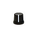 DJTT Chroma Caps Fatty Knob (Plastic) Chrome Black - img.0 DJTT Chroma Caps Fatty Knob (Plastic) Chrome Black - img.0