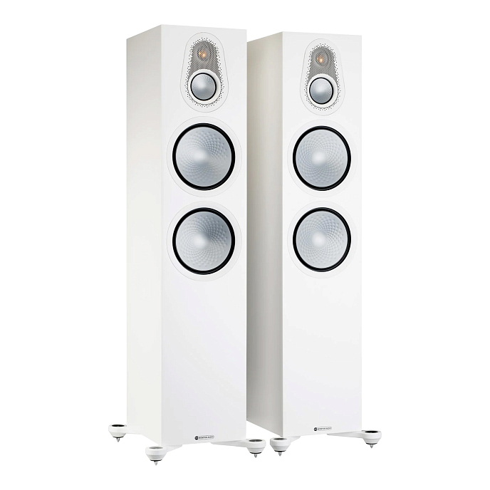 Floorstanding Speakers Monitor Audio Silver 500 7G Satin White - img.1