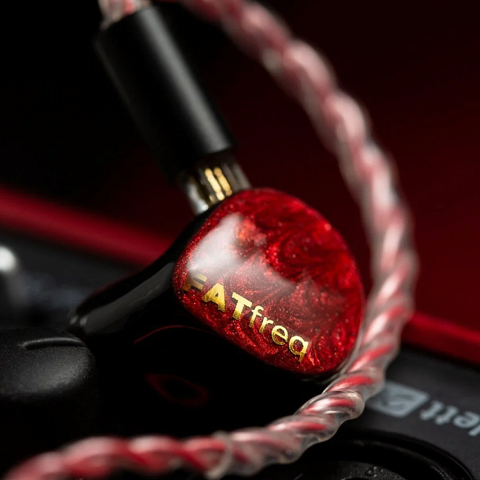 In-ear headphones FATfreq Scarlet Mini Universal Red - img.5