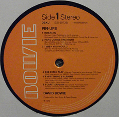 Vinyl Record Bowie - Pin Ups