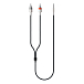 Cable Teenage Engineering Textile Audio Cable 3.5mm - 2RCA Black 1.2m - img.0