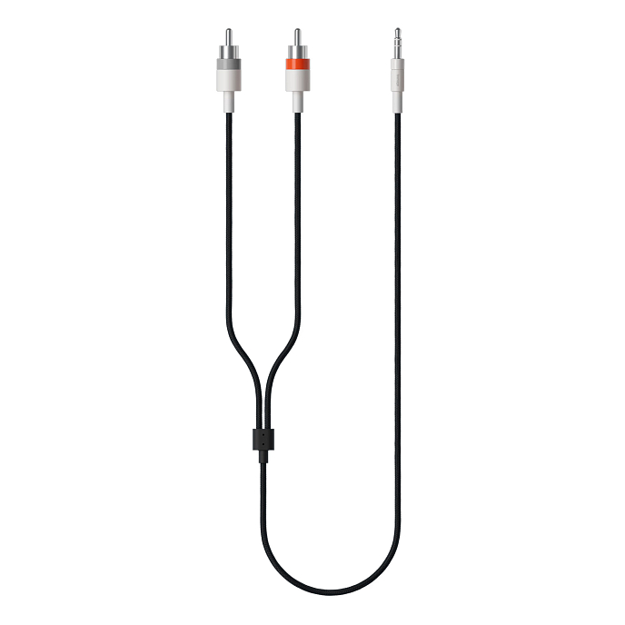 Cable Teenage Engineering Textile Audio Cable 3.5mm - 2RCA Black 1.2m - img.0