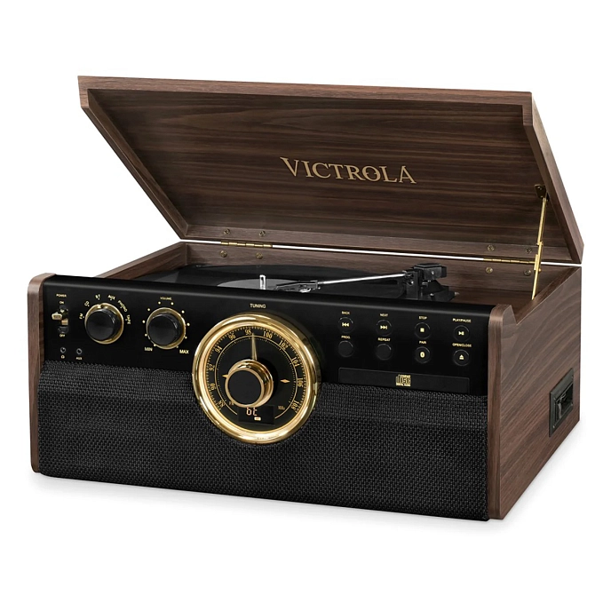 Turntable Victrola Empire Wood - img.0