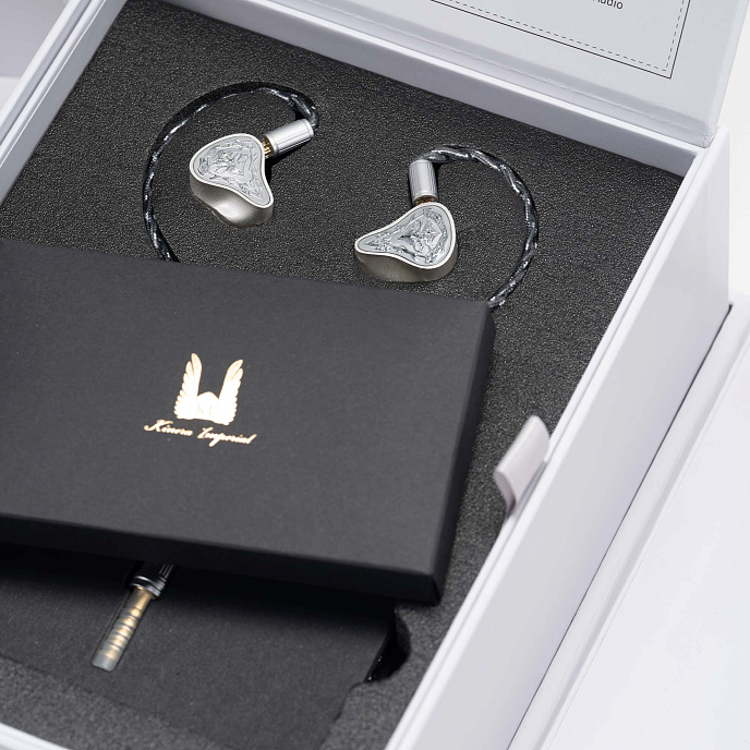 In-ear headphones Kinera ThorKing Matte Silver - img.21