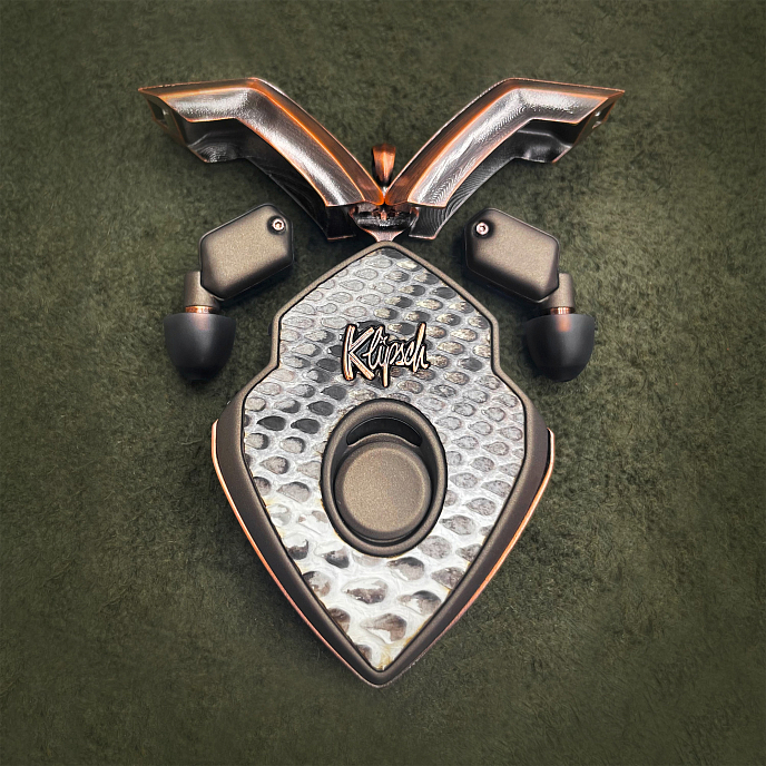 Wireless Headphones Klipsch T10 Bespoke Edition Venom of the Wild West - img.0