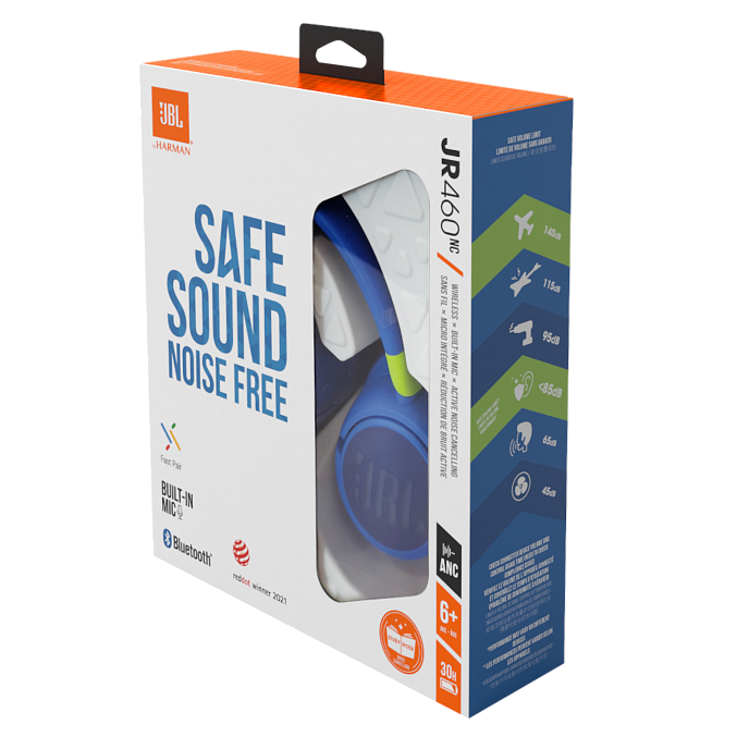 Wireless Headphones JBL JR 460NC Blue - img.6