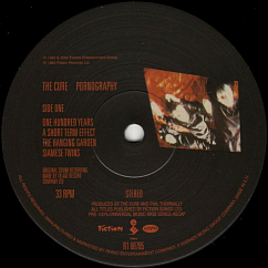 Vinyl Record The Cure - Pornography LP