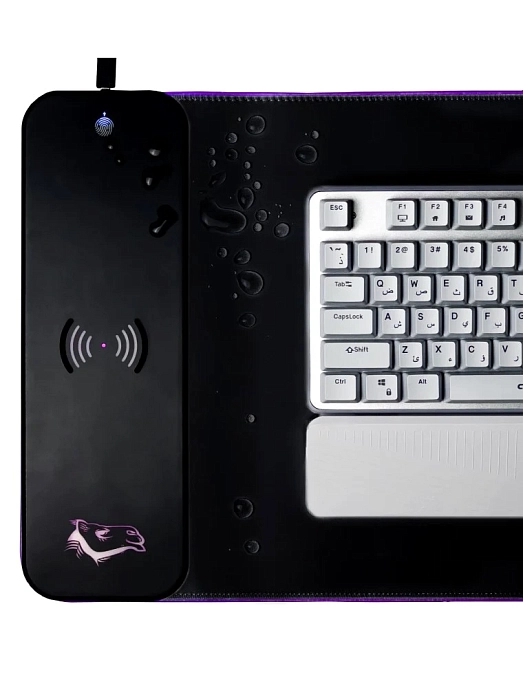 Mouse pad Camel Tech Wireless Charger Mouse Pad Black - img.1