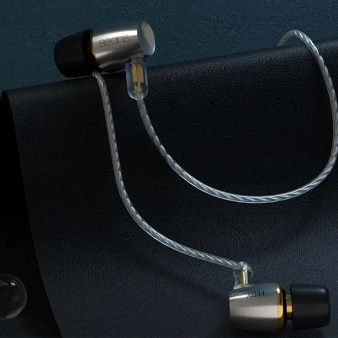 In-ear headphones HiBy Beans silver - img.4