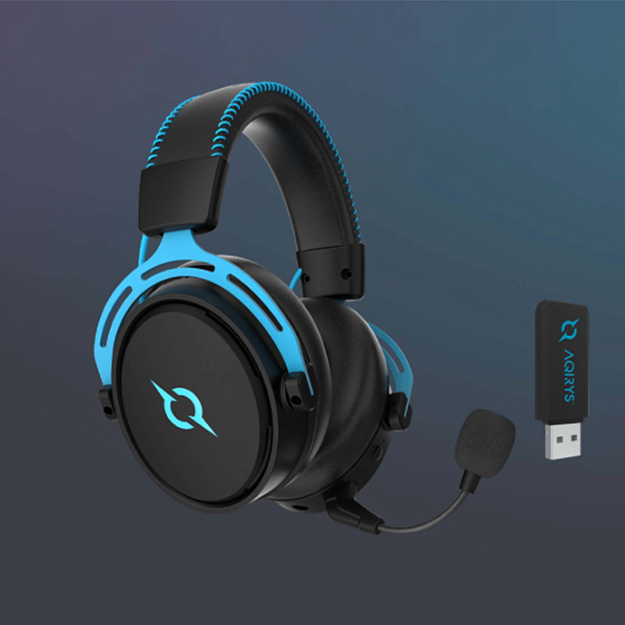 Wireless Headphones AQIRYS Andromeda 7.1 Blue - img.6