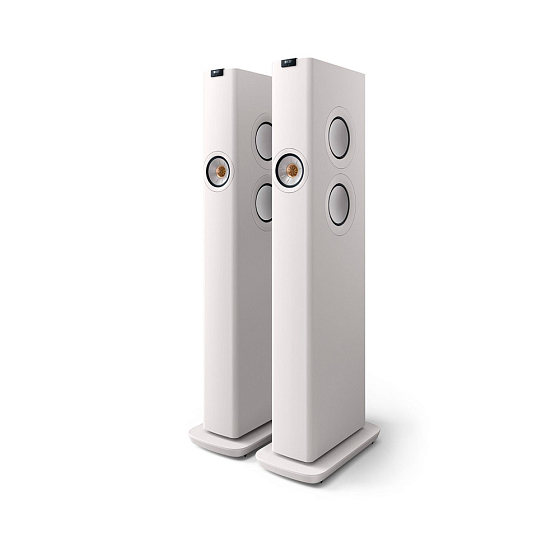 Floorstanding Speakers KEF LS60 Wireless Mineral White - img.0