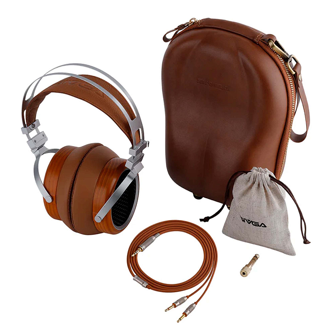 Over-ear headphones Sivga Luan Brown - img.9
