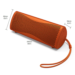 Portable speaker KEF Muo Orange Moon