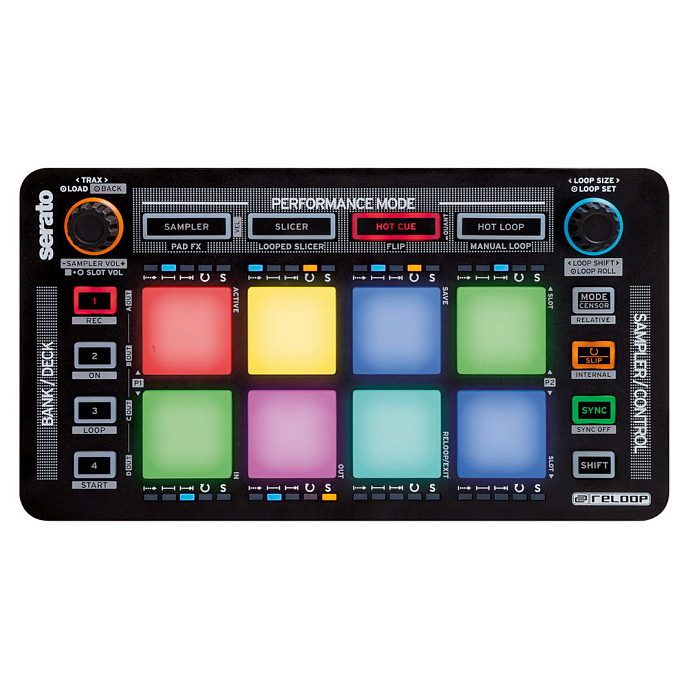Reloop Neon black пэд-контроллер для serato dj pro - img.0