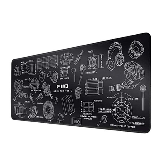 Mouse pad FiiO F2051H Mouse Pad - img.0