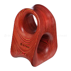 Headphone stand Dr.Head Under Wood Typhoon 1 Light Ruby / Dark Ruby