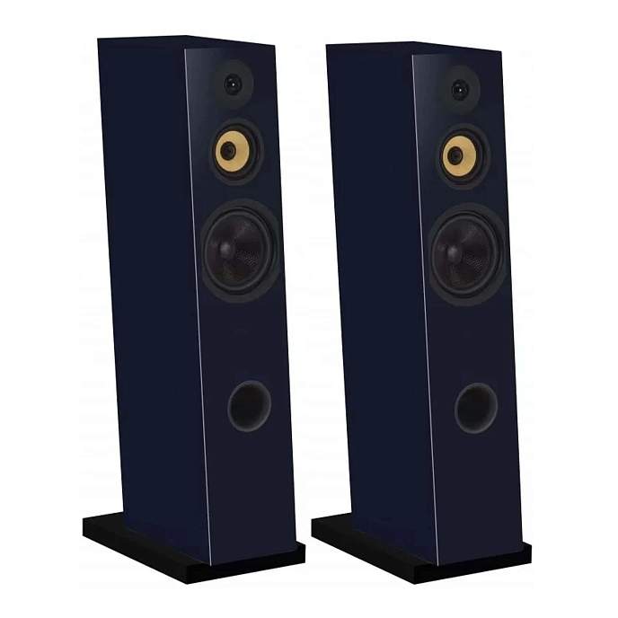 Floorstanding Speakers Davis Acoustics Courbet N 8 High Gloss Blue - img.0
