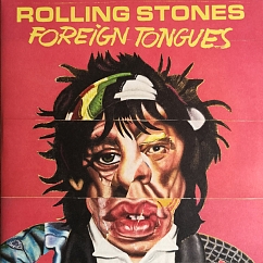 Vinyl Record Rolling Stones - Foreign Tongues (Baby Blue) - 2LP